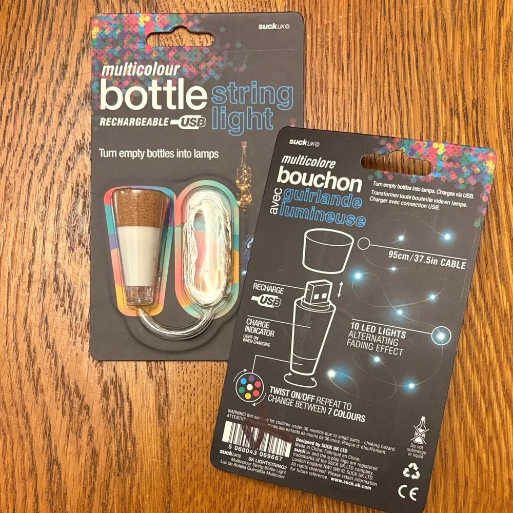 Multicolor Bottle String Light
